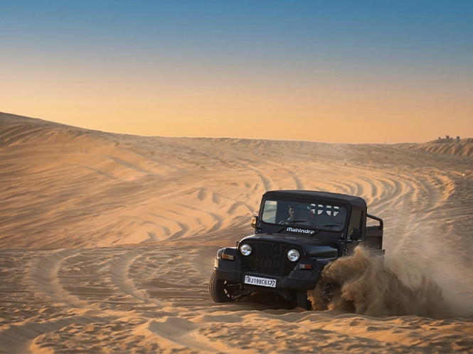 Dune Bashing Jeep Safari 